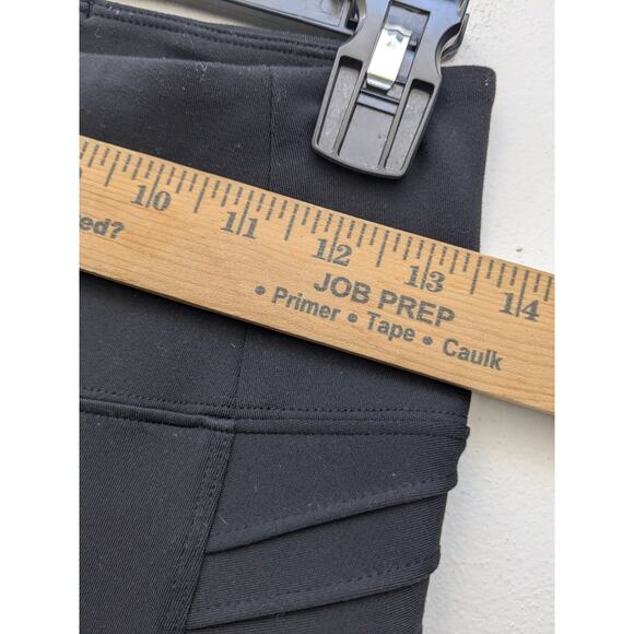 Athleta Women’s Leggings Delancey Moto Tight Black Ankle Zip Athleisure Size S - Picture 8 of 16